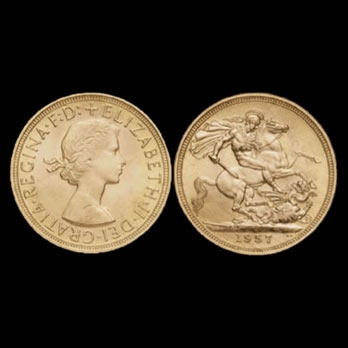 Elisabeth gold coins
