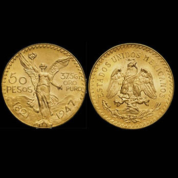 gold coins 50 pesos