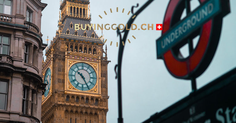 History of gold reserve UK