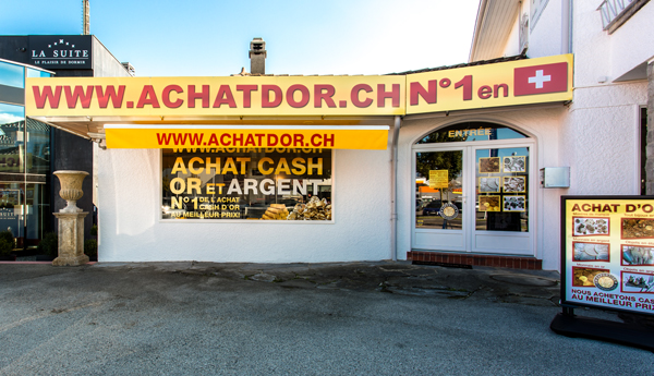 boutique achat d'or Etoy Vaud