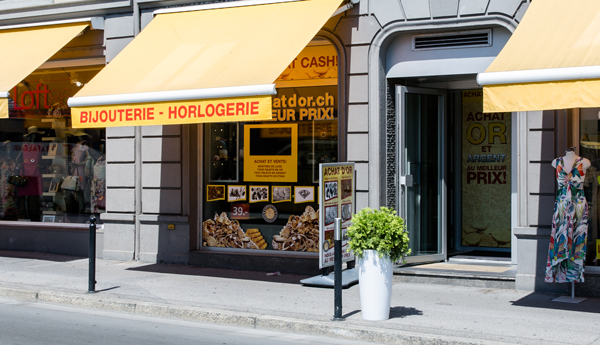 boutique achat d'or Montreux Vaud