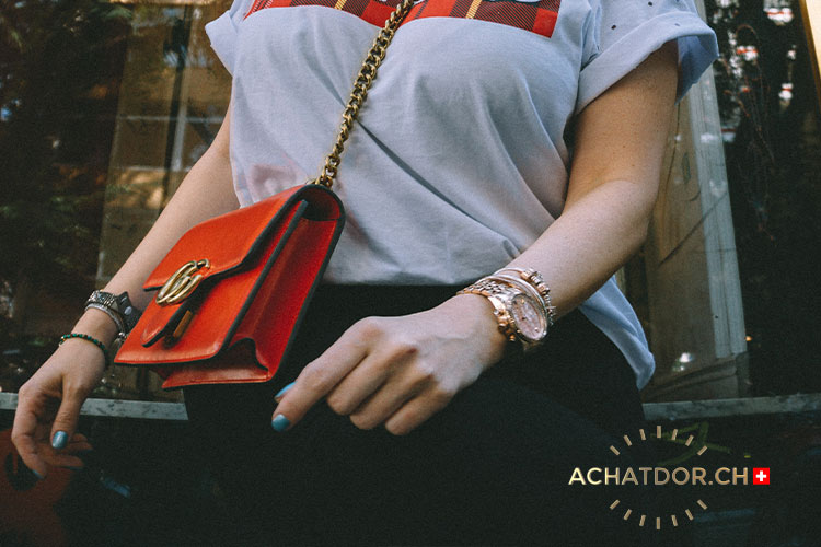 Photo d'un sac &agrave; main de luxe