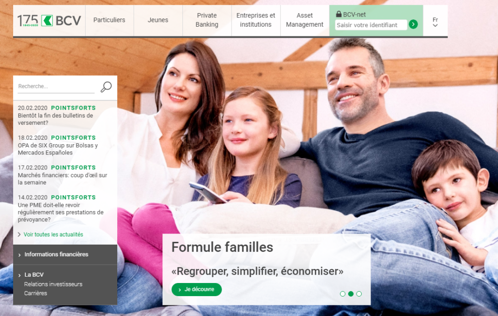 12 meilleures banques de Suisse