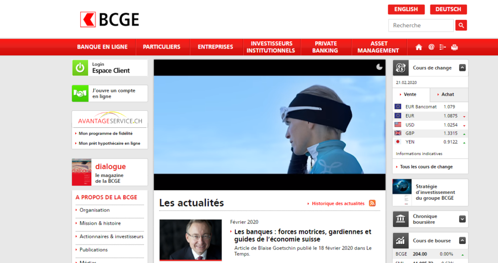 12 meilleures banques de Suisse