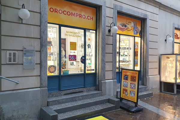 boutique achat d'or Lugano